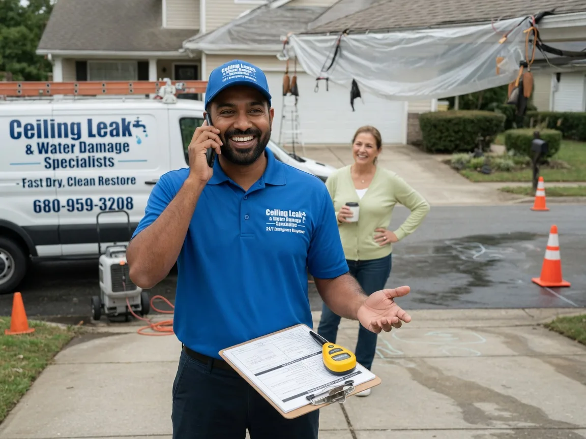 Ceiling Leak Cleanup Wickenburg, AZ FAQs