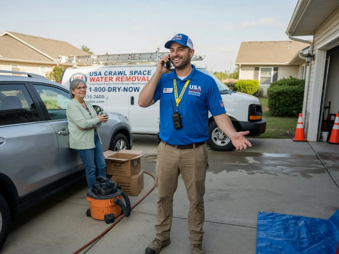 Crawl Space Water Removal Wickenburg, AZ FAQs